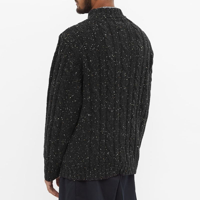 Beams Plus Nep 3G Cable Crew Sweat 4