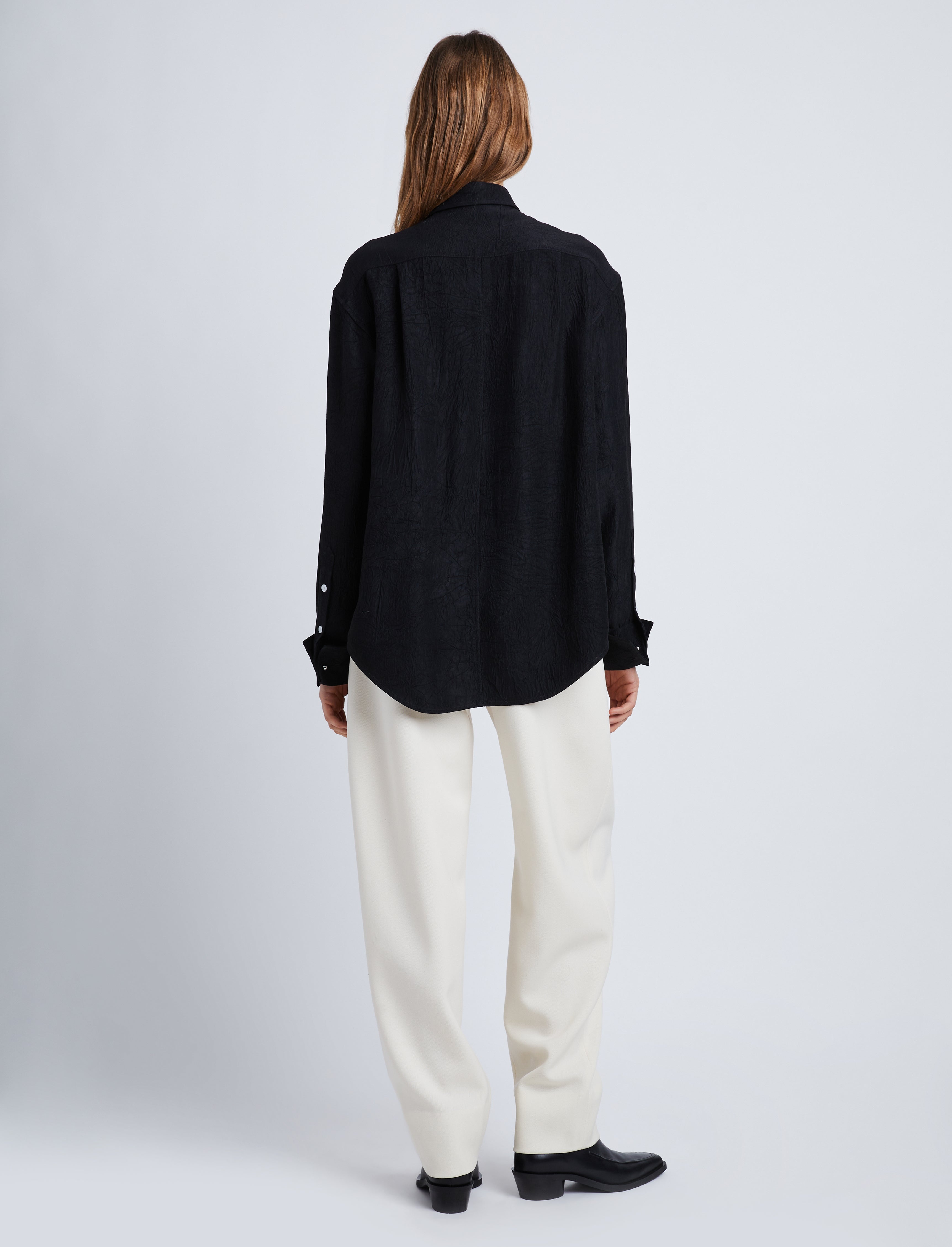 Wool Twill Trousers - 4