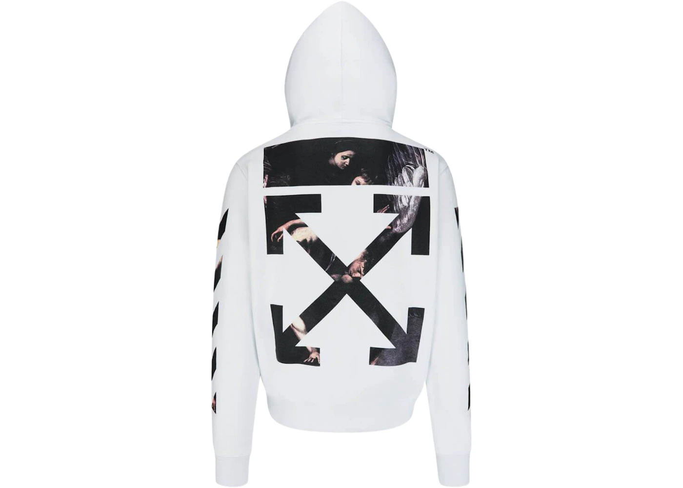 OFF-WHITE Caravaggio Arrows Hoodie White/Multicolor - 2