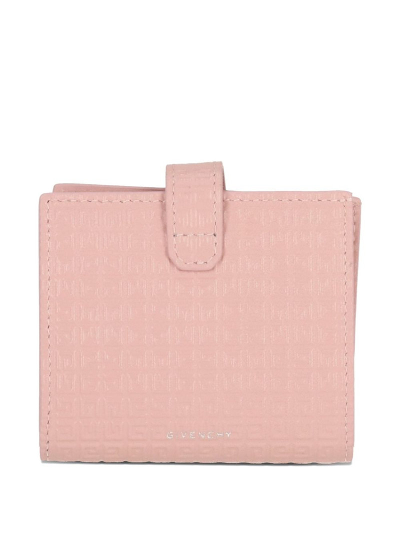 Givenchy embossed-logo leather wallet outlook