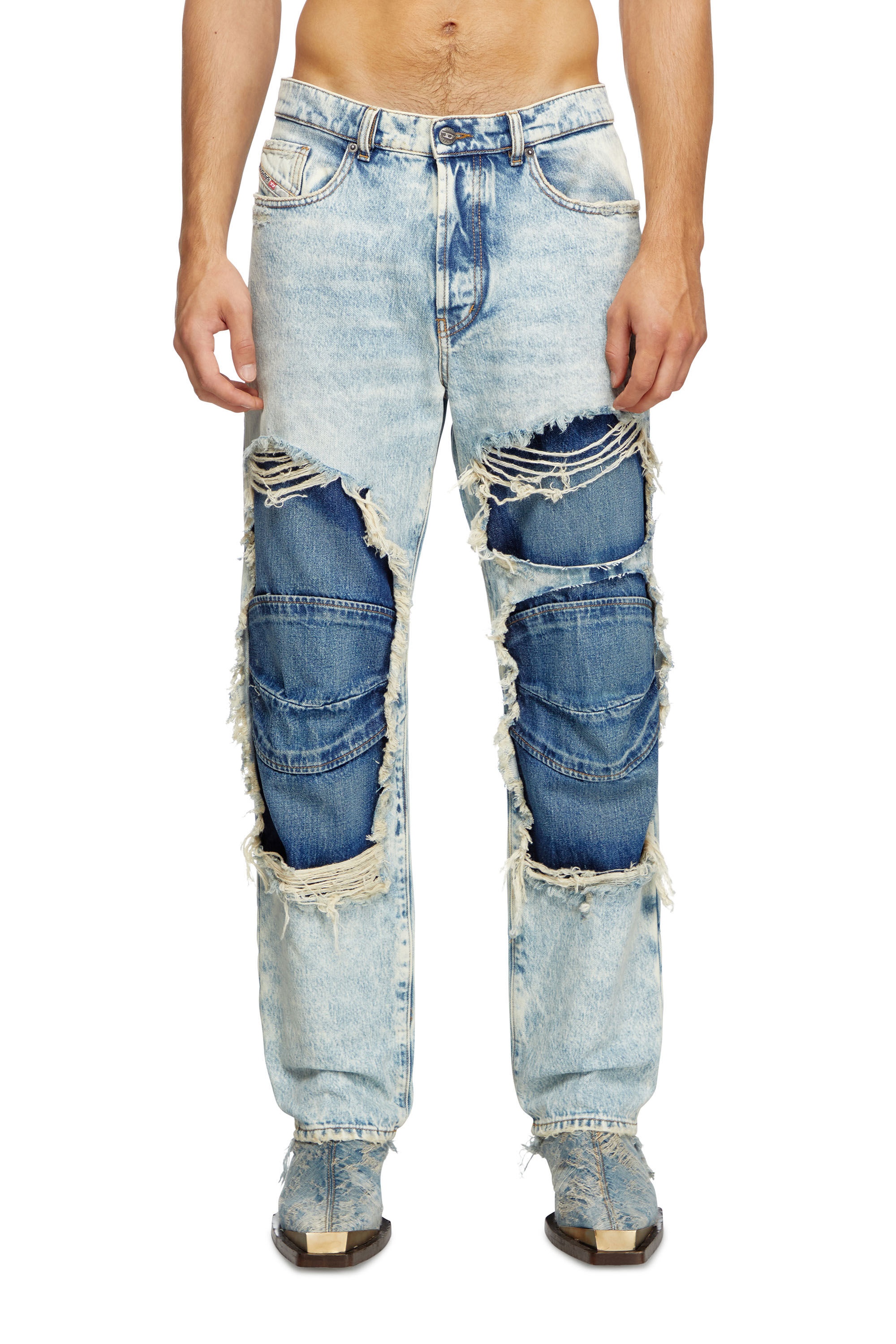 STRAIGHT JEANS D-FIRE 0AJEN - 3