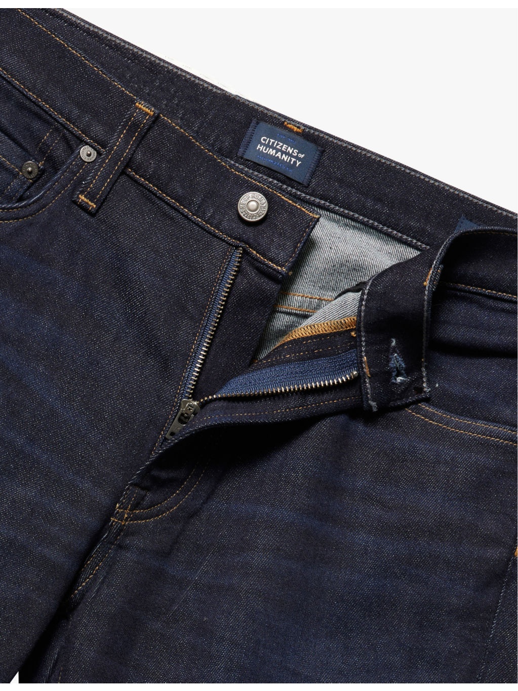 Gage regular-fit straight-leg mid-rise stretch-denim and cashmere jeans - 7