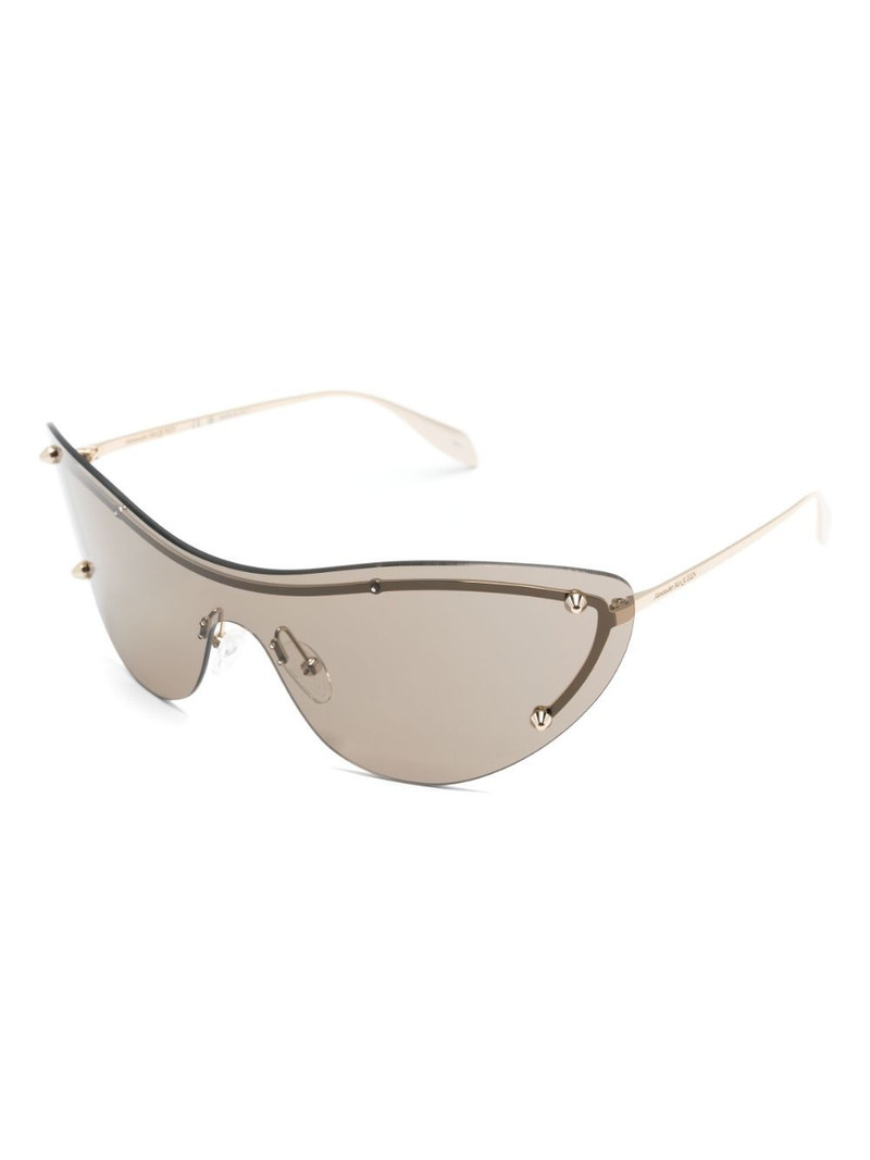 Alexander McQueen frameless-design sunglasses outlook