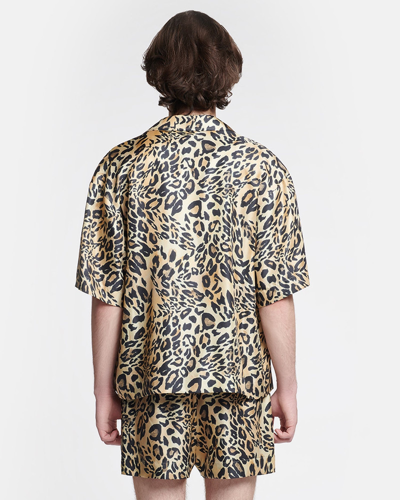 Nanushka Printed Silk-Twill Shirt outlook