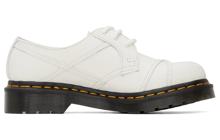 (WMNS) Dr. Martens 1461 Bow Smooth Leather Oxford Shoes 'White' 27852100 - 2