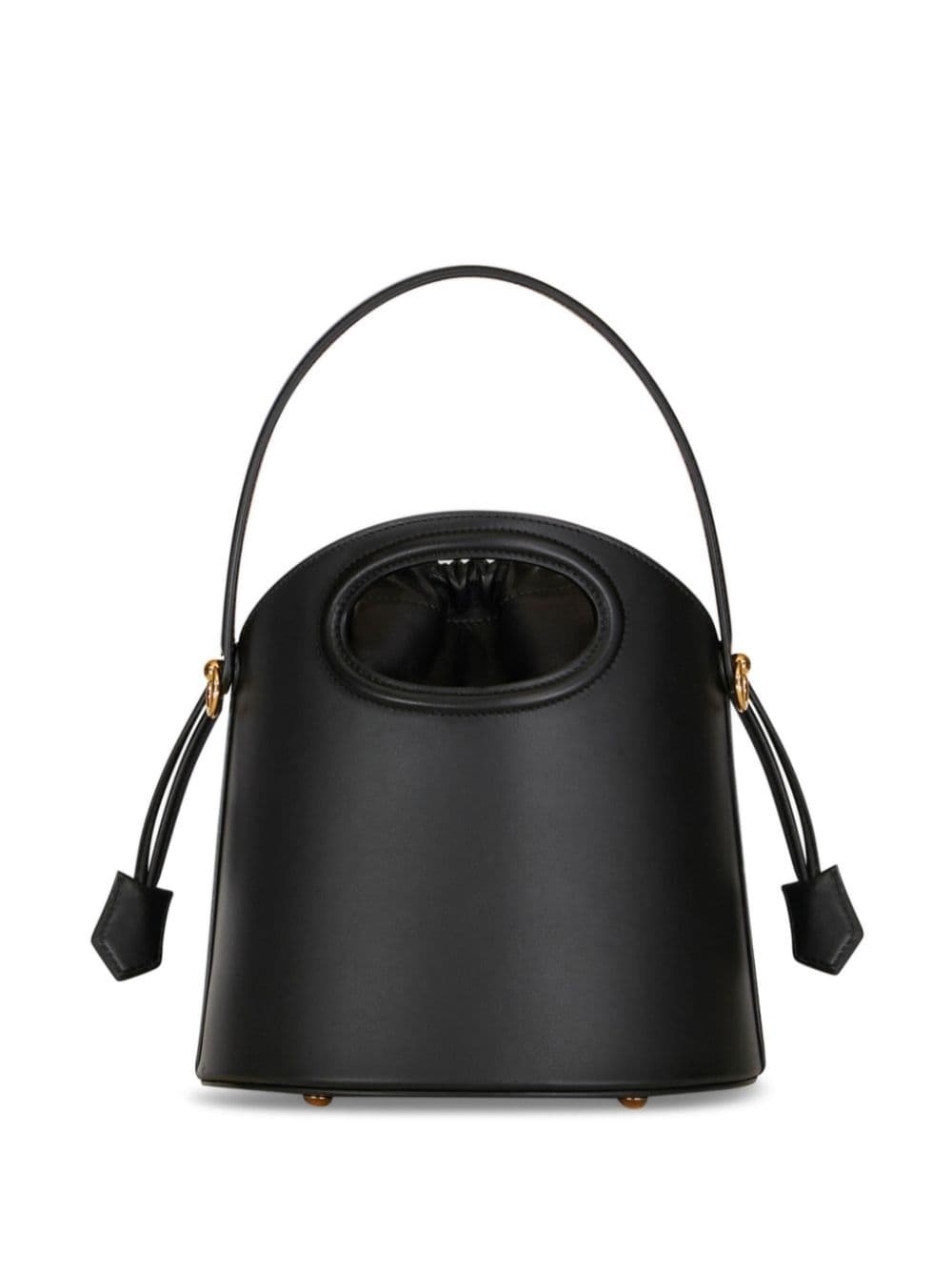 Saturno leather bucket bag - 3