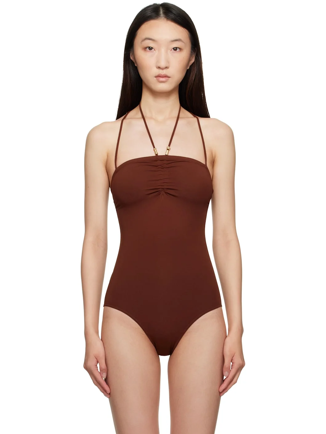 Brown Odyssee Swimsuit - 1