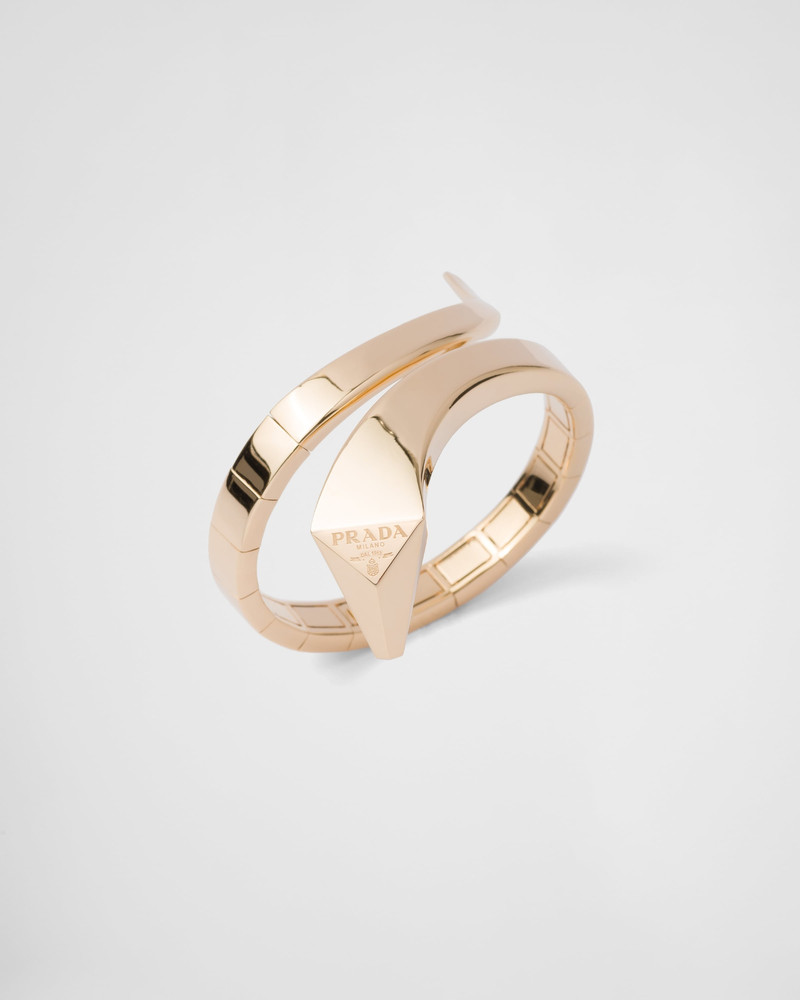 Eternal Gold snake bracelet in yellow gold 1