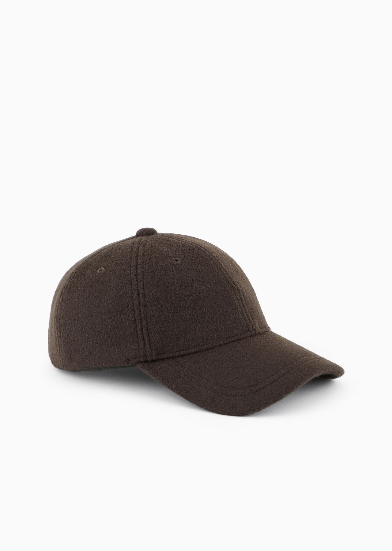 Wool cloth baseball cap - 1