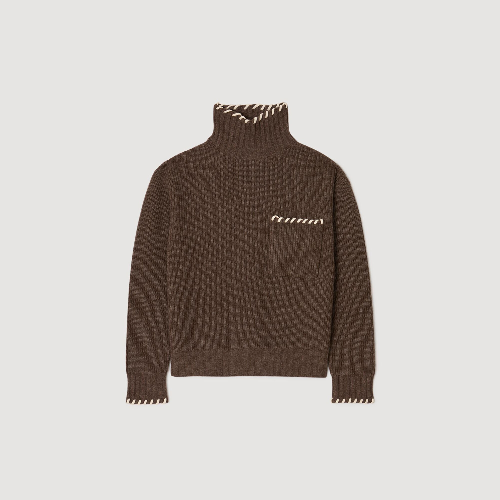 OVERSIZED TURTLENECK SWEATER - 6