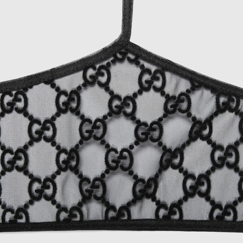 GG tulle lingerie set 4