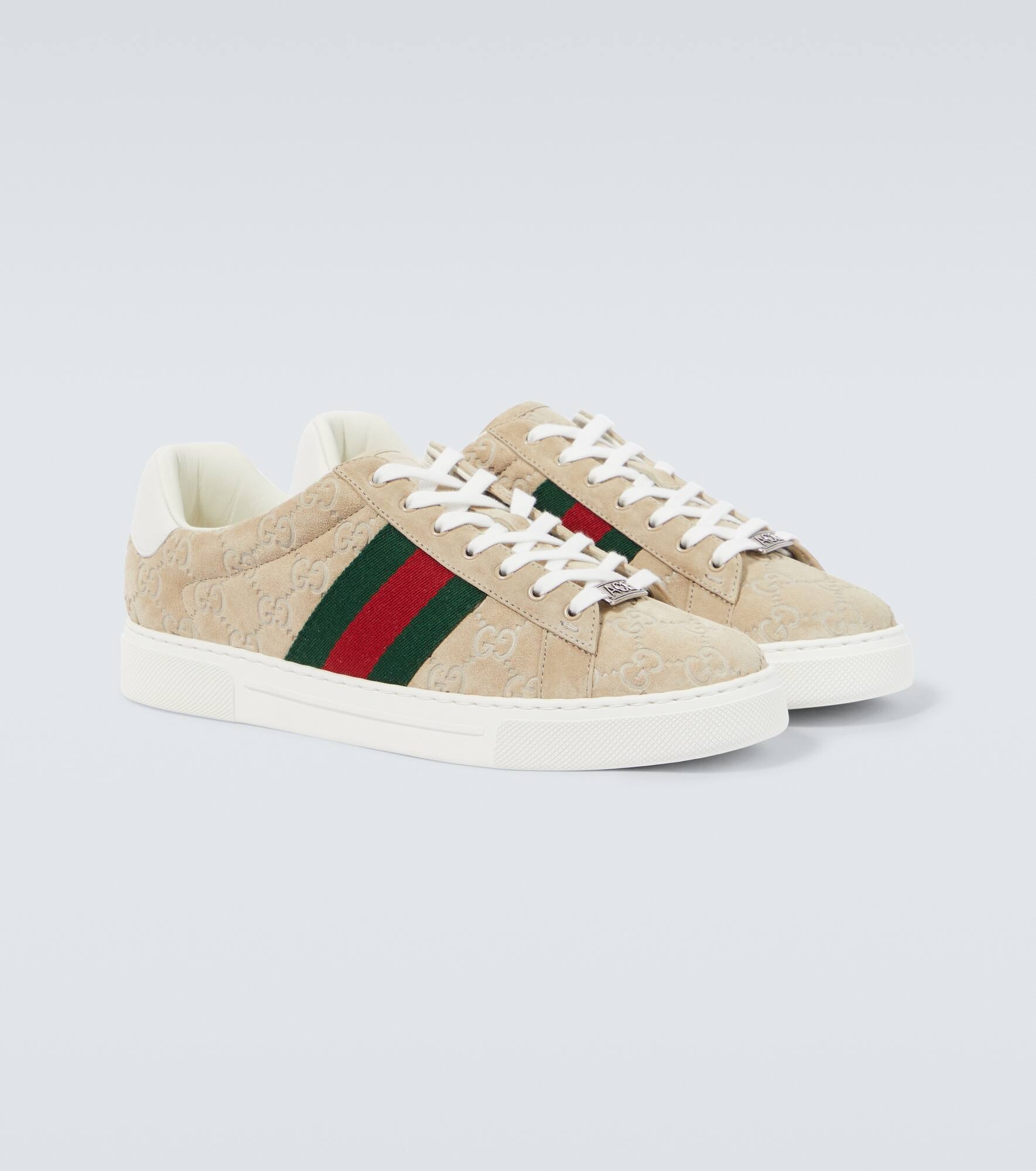 Gucci Ace suede sneakers - 5