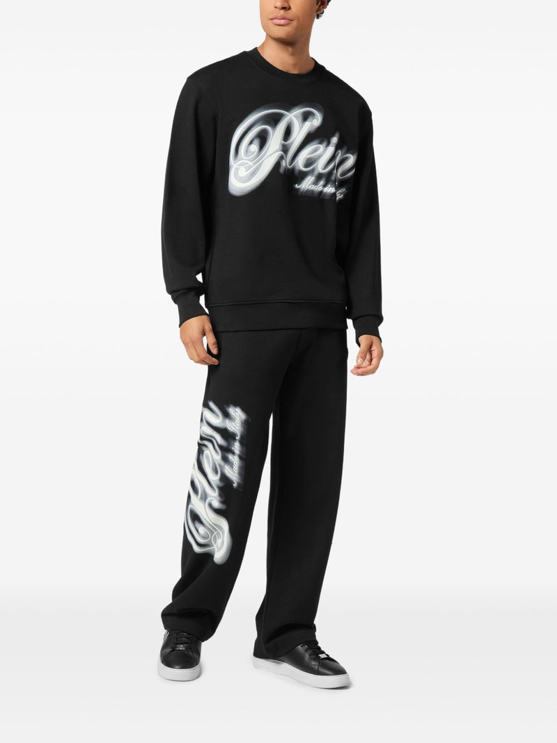 PHILIPP PLEIN logo-print sweatshirt outlook