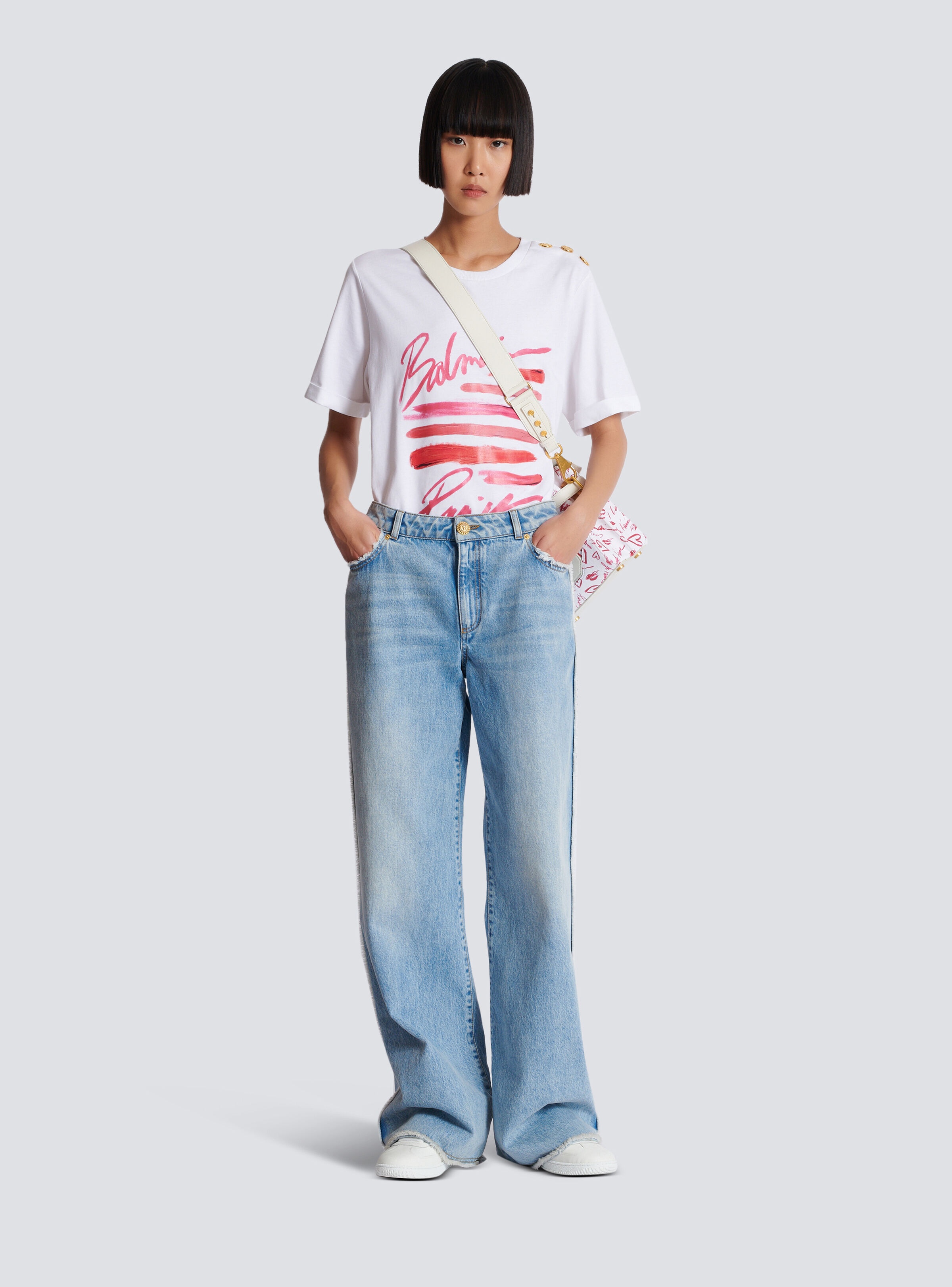 Straight-leg denim jeans - 2