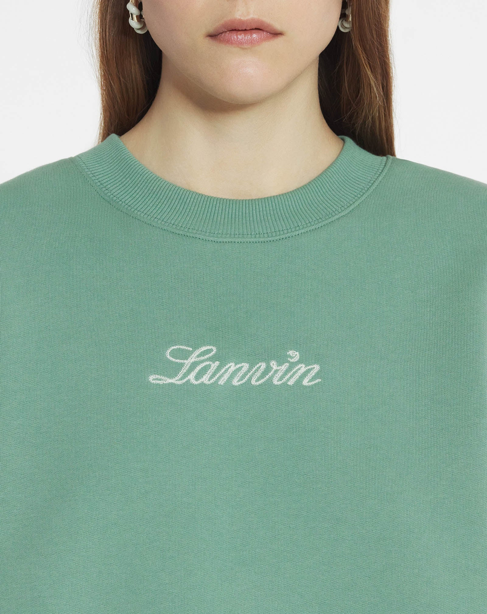 LANVIN EMBROIDERED SWEATSHIRT - 5