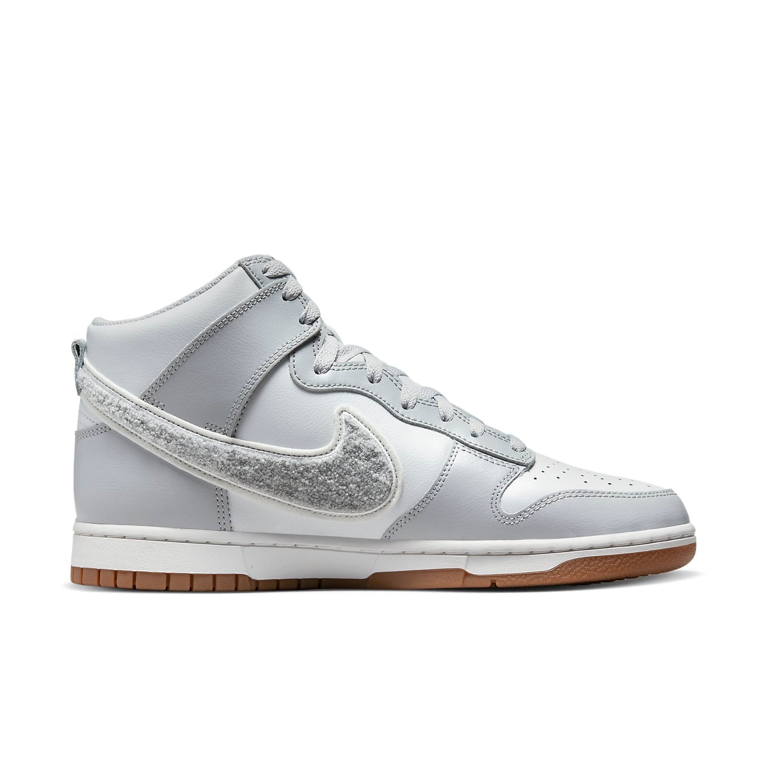 Nike Dunk High 'Chenille Swoosh - Light Smoke Grey' DR8805-003 - 2