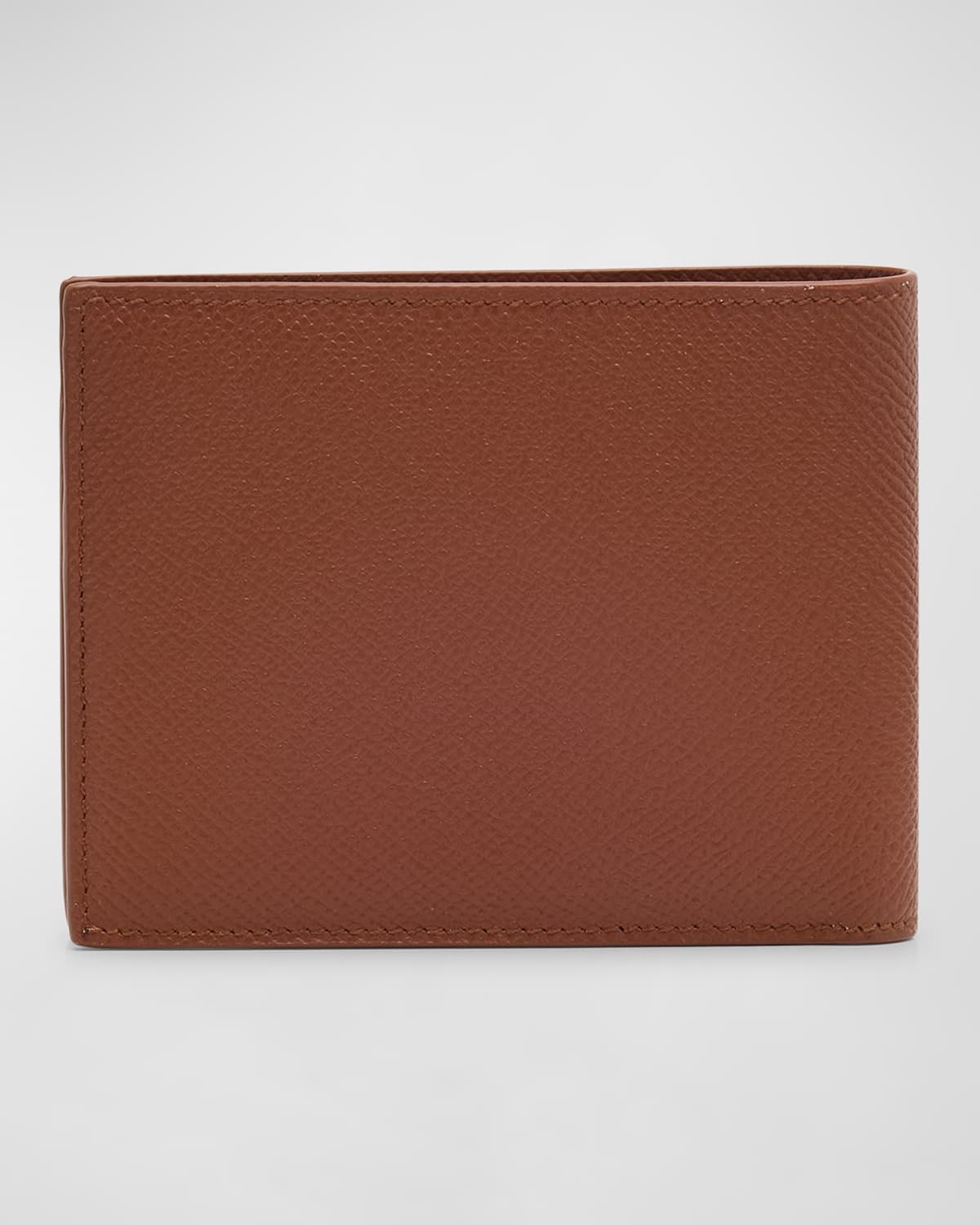 Men's Gancini Grained Leather Bifold Wallet - 3