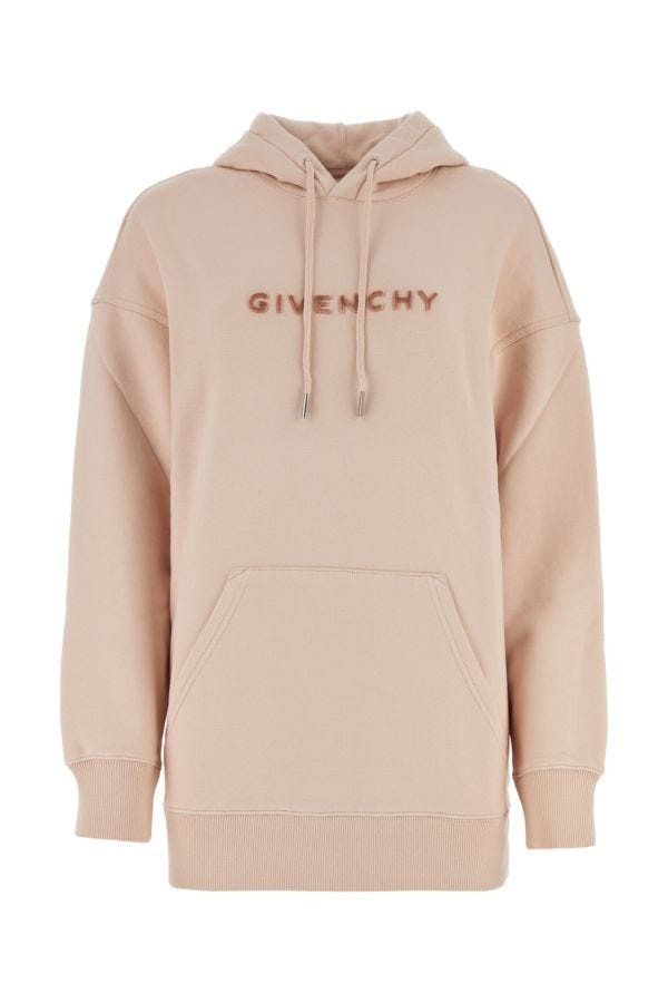 Givenchy Woman Pastel Pink Cotton Sweatshirt - 1