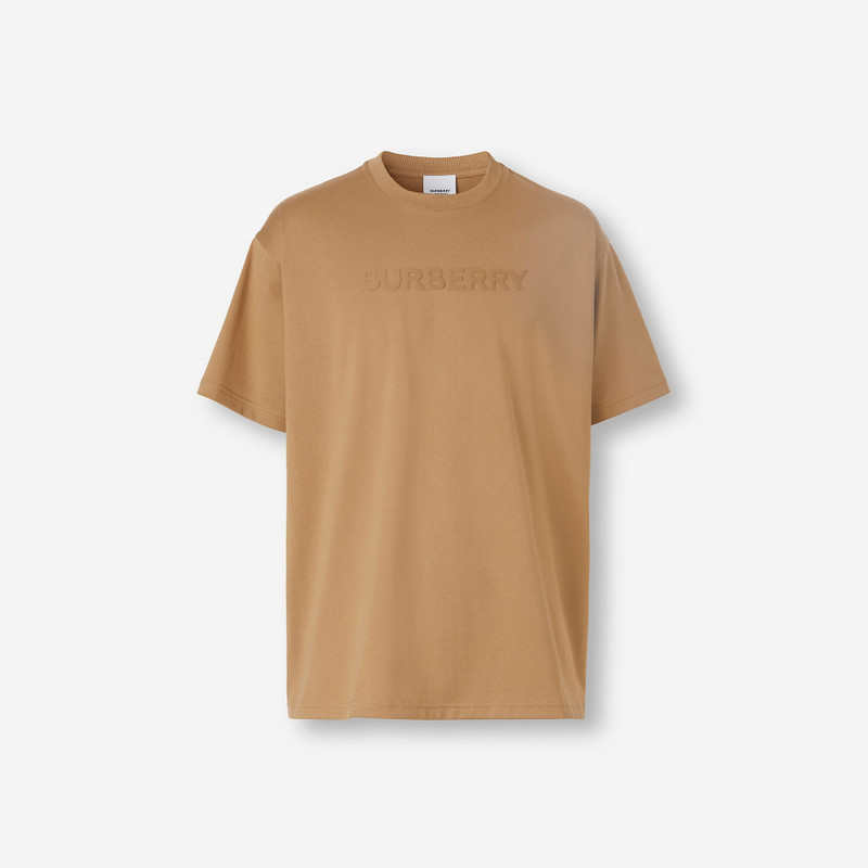 Logo Print Cotton Oversized T-shirt - 1