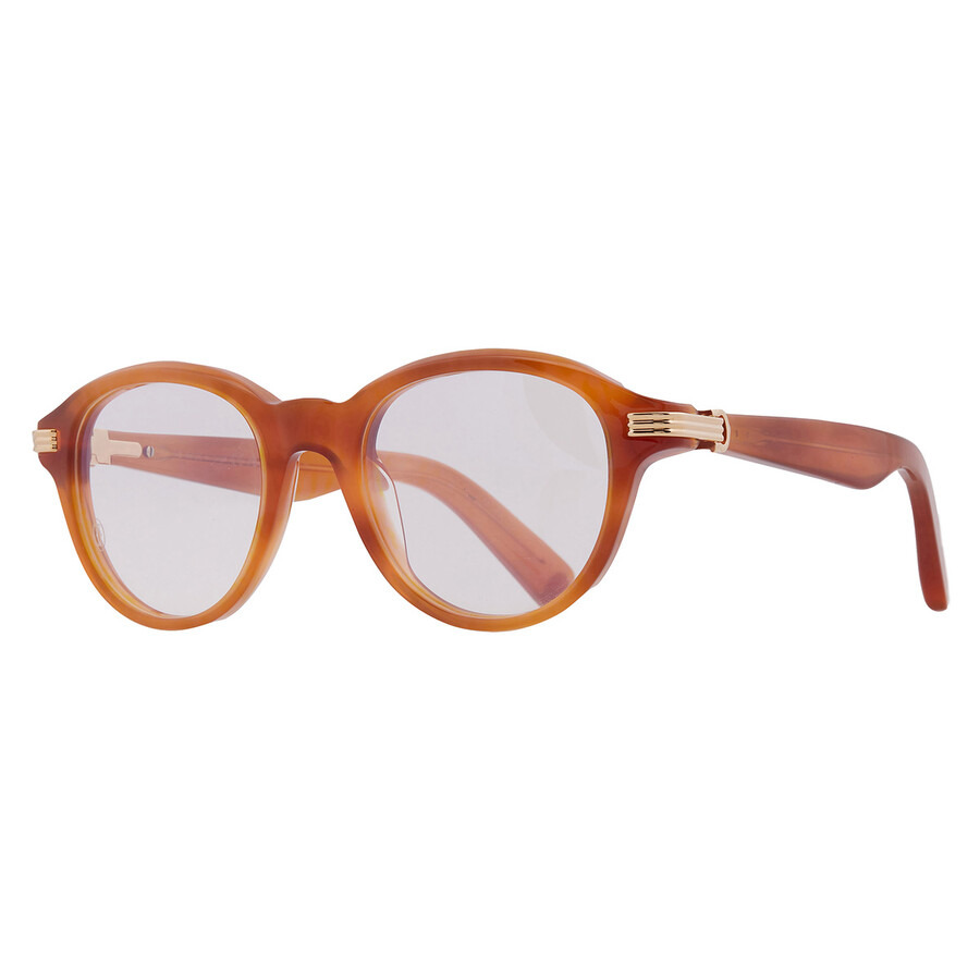 Cartier Premiere Demo Round Men's Eyeglasses CT0419O 004 51 - 2
