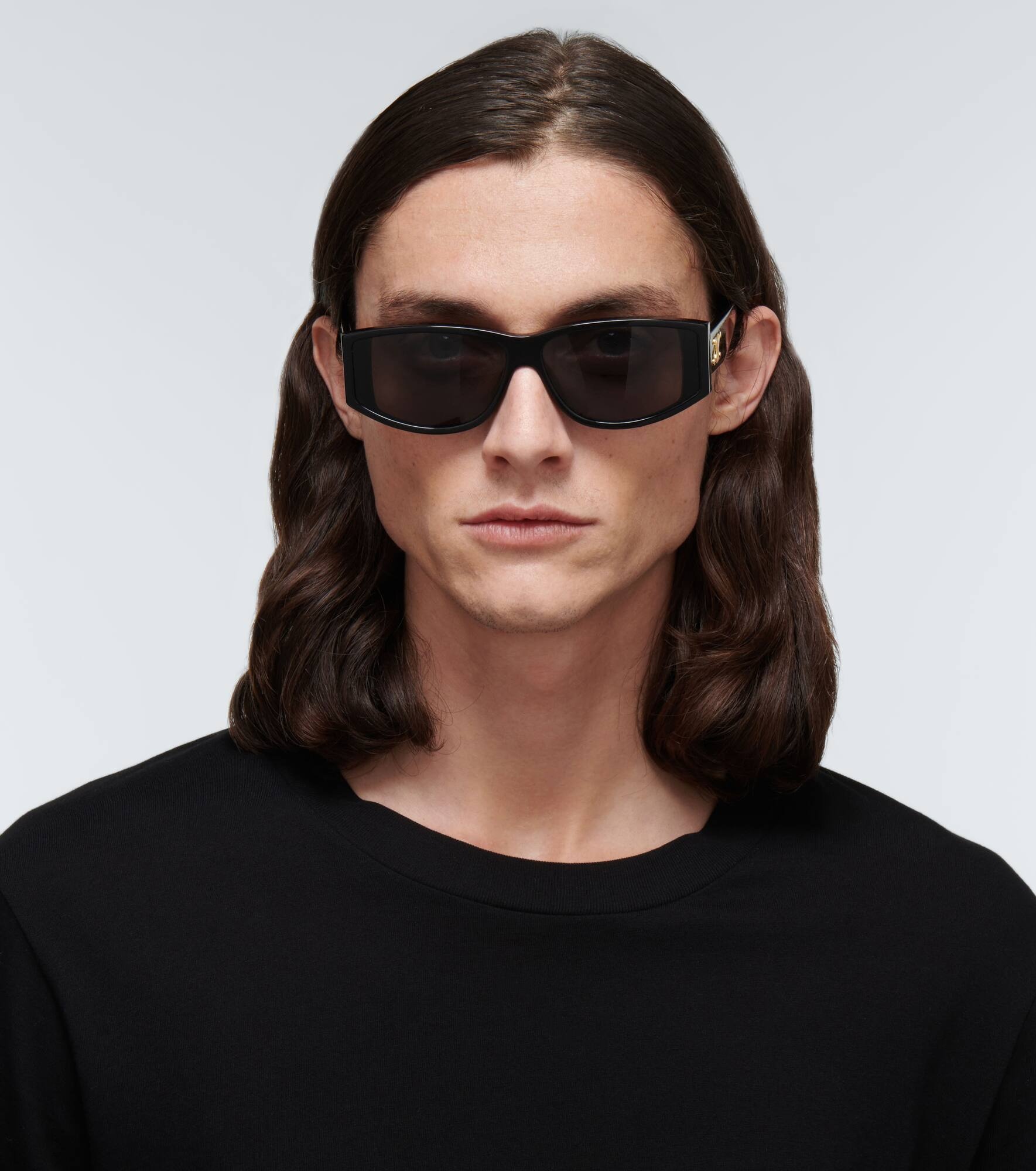 Rectangular acetate sunglasses - 3
