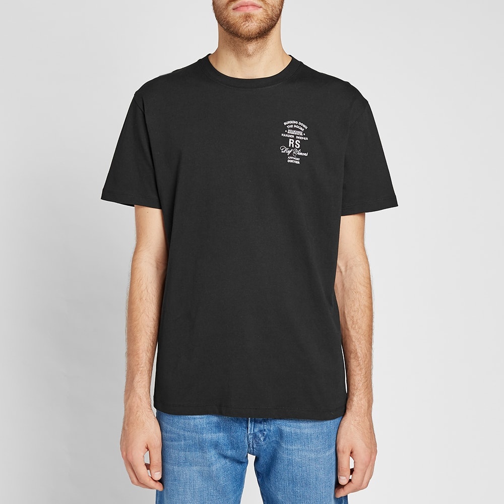 Raf Simons Slim Fit RS Embroidery Tee - 4