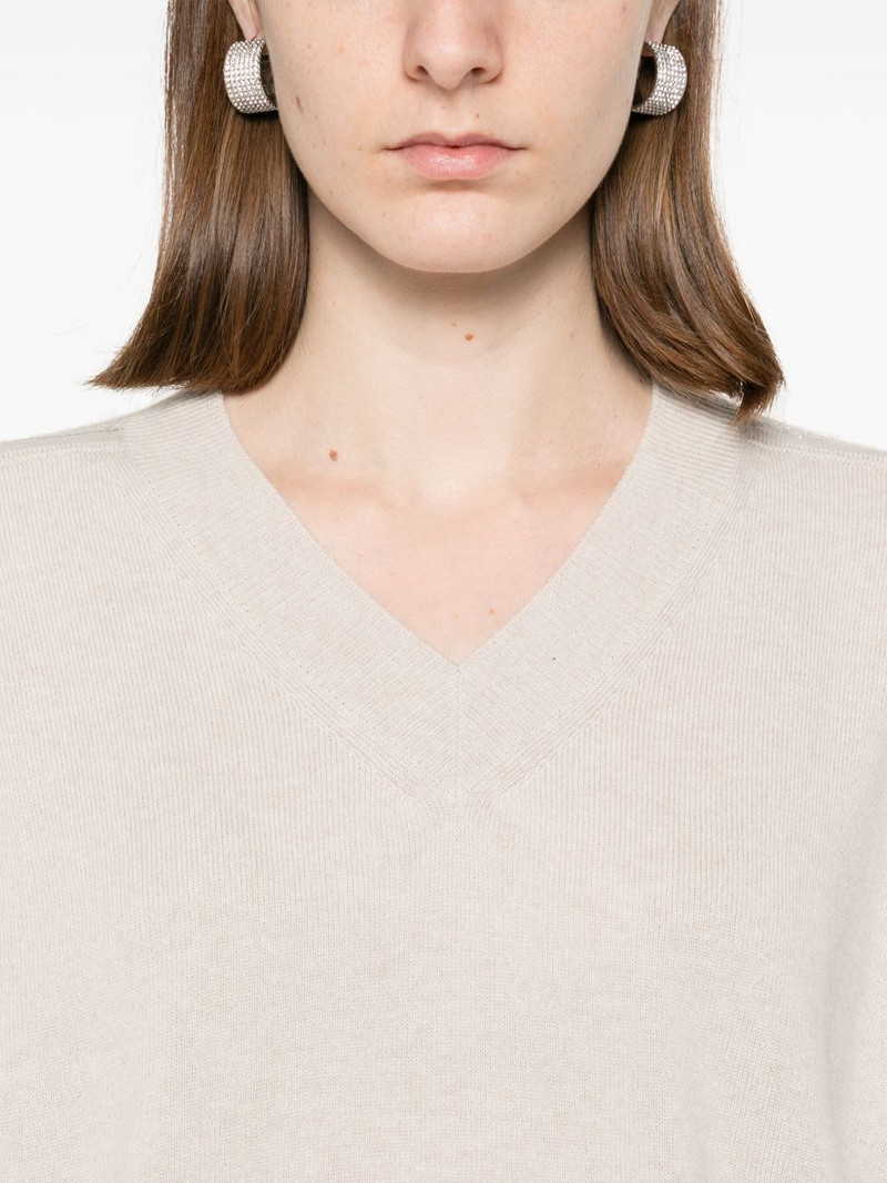 ball-chain detailed sweater 5