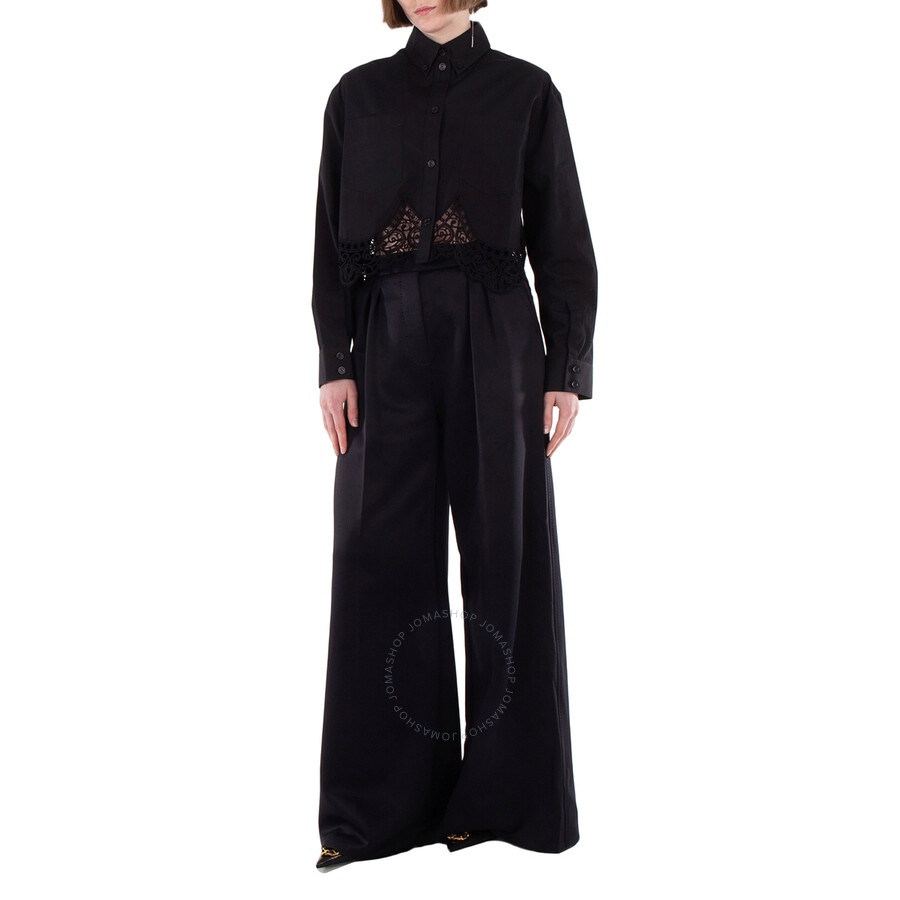Max Mara Zinnia Cotton-Blend Pants - 3