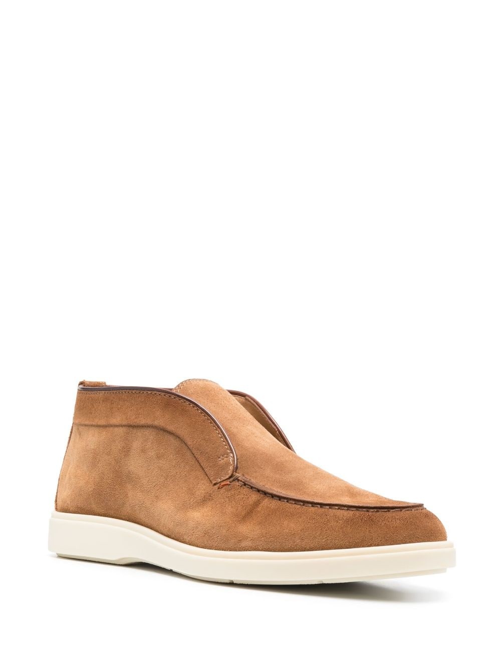 slip-on suede boots - 2