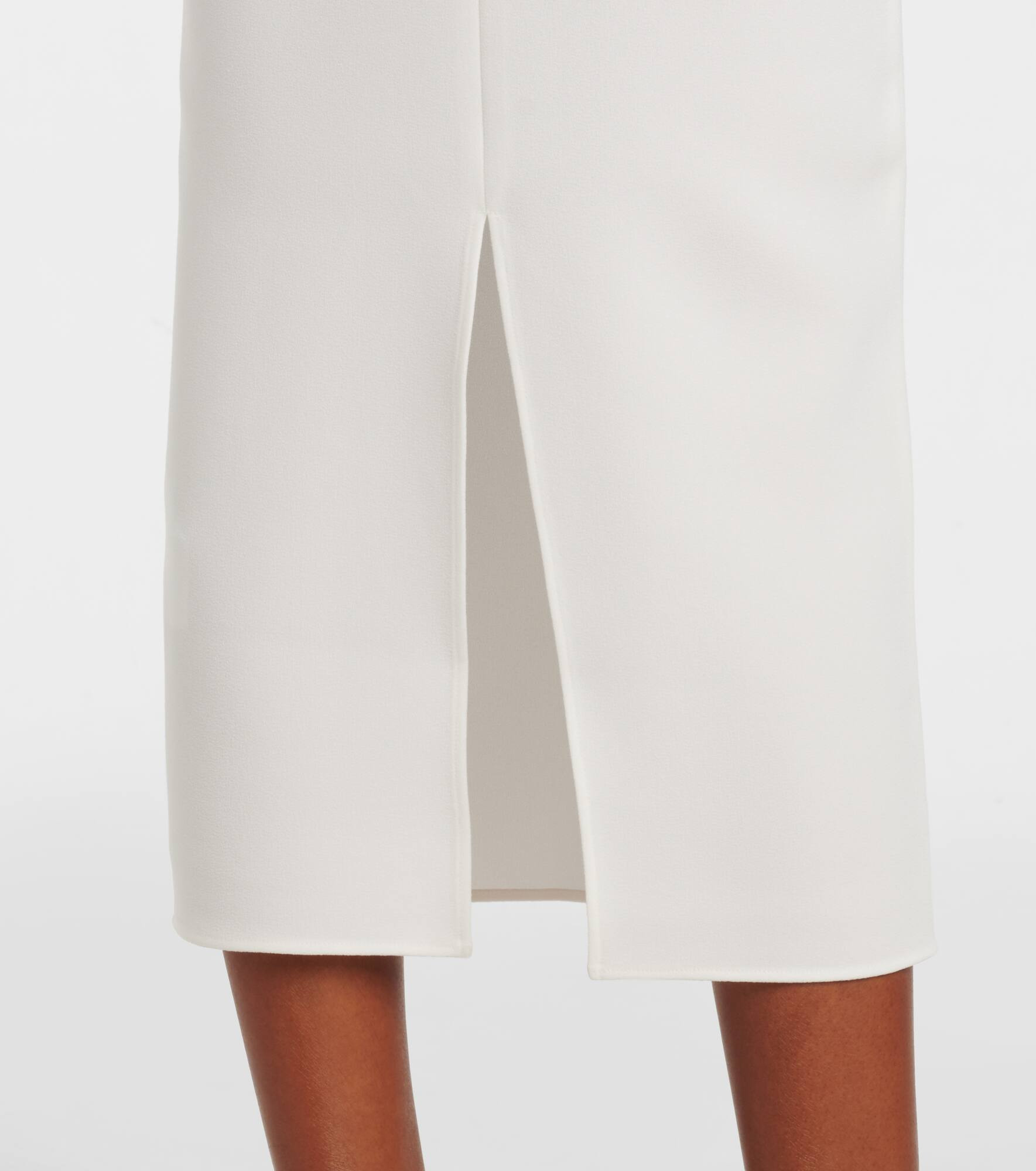Bridal strapless midi dress - 5