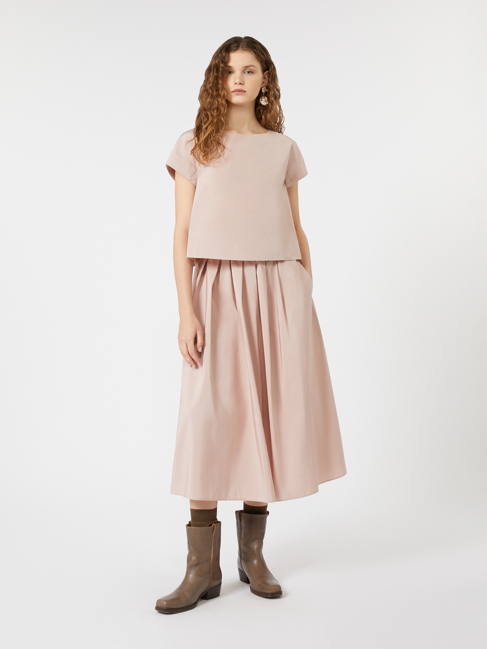 PARANA Taffeta boxy top - 2
