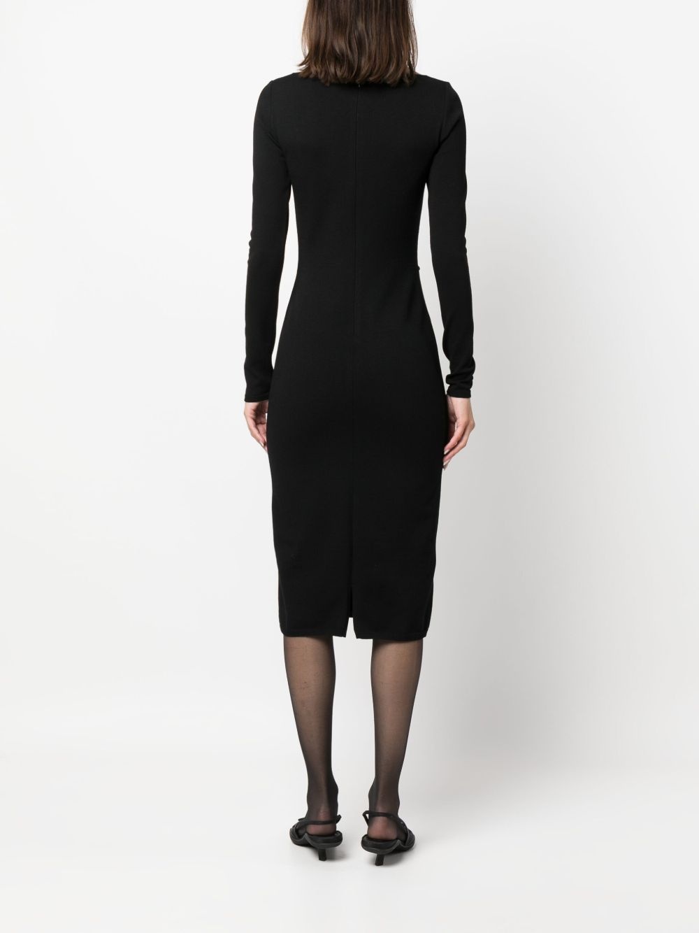 cut-out midi dress - 4
