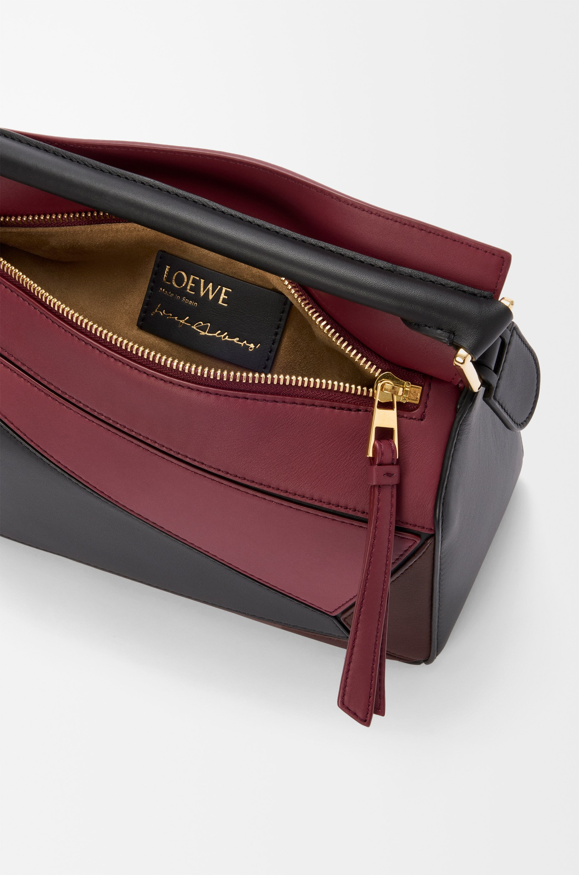 Small Puzzle bag in nappa calfskin - 9