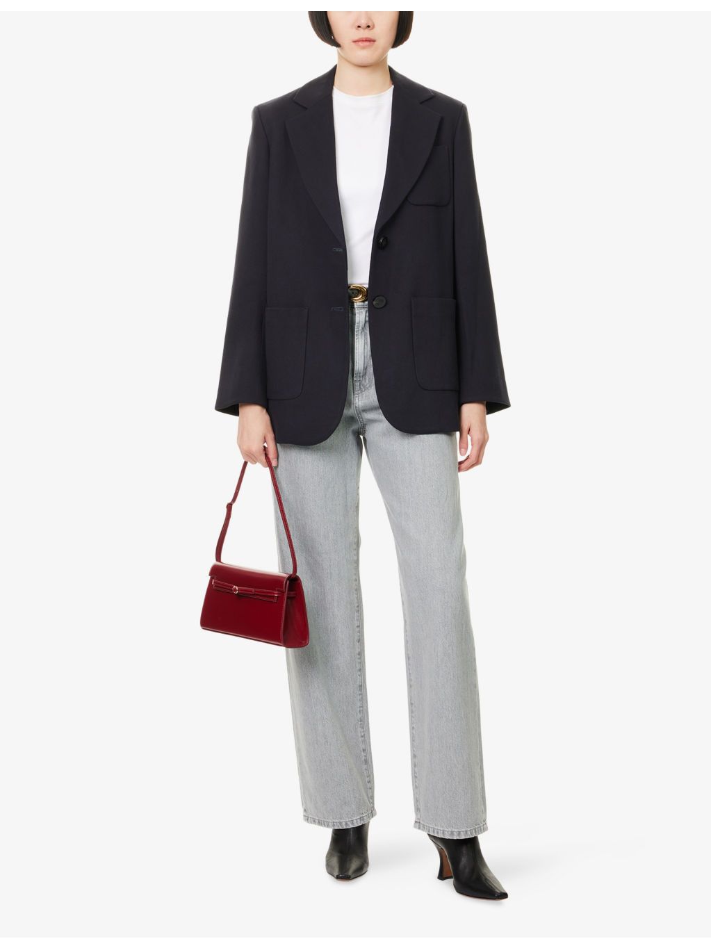 Bankes Dickey Notch-Lapels Woven Jacket - 2