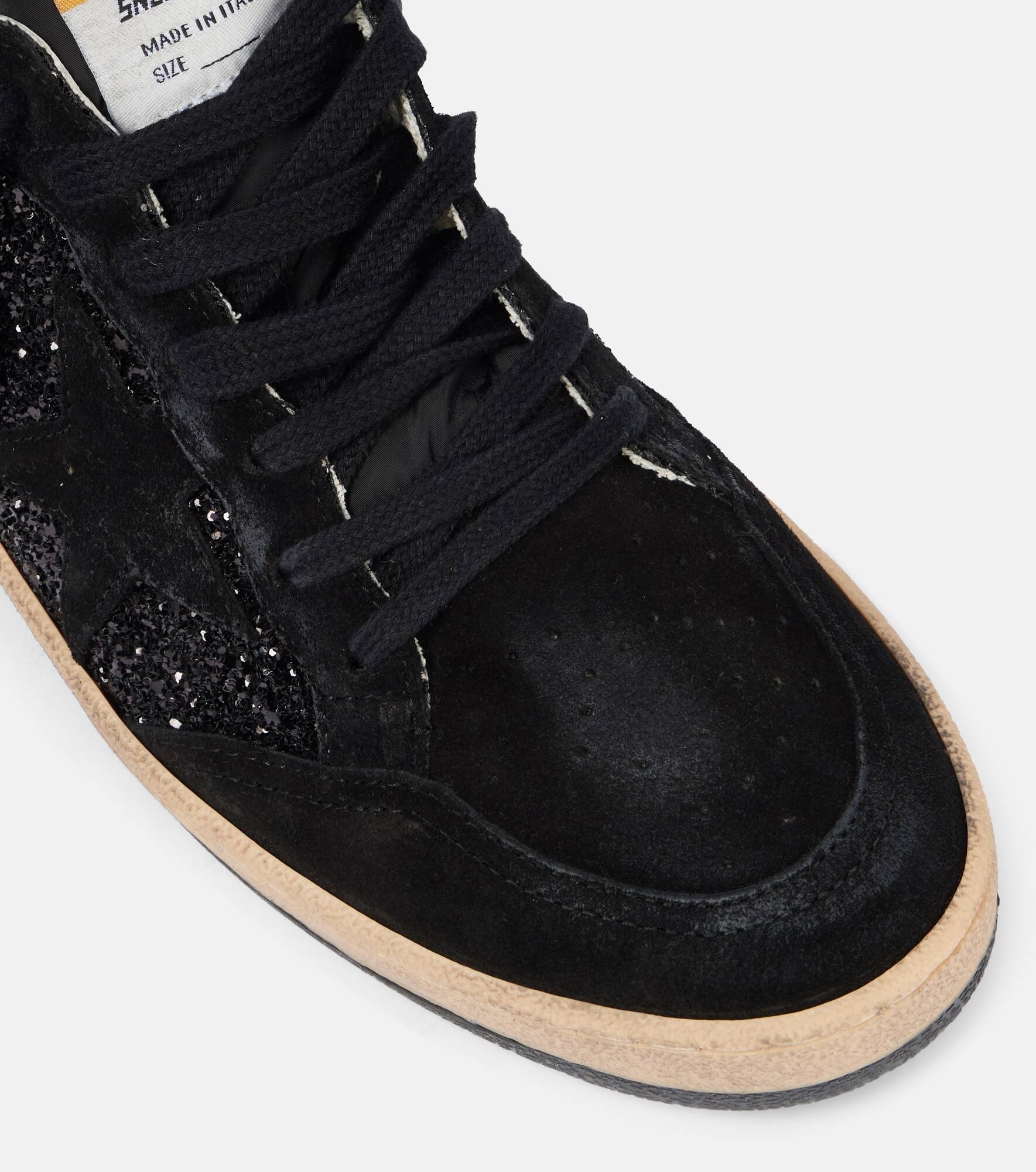 Ball Star suede-trimmed sneakers - 5