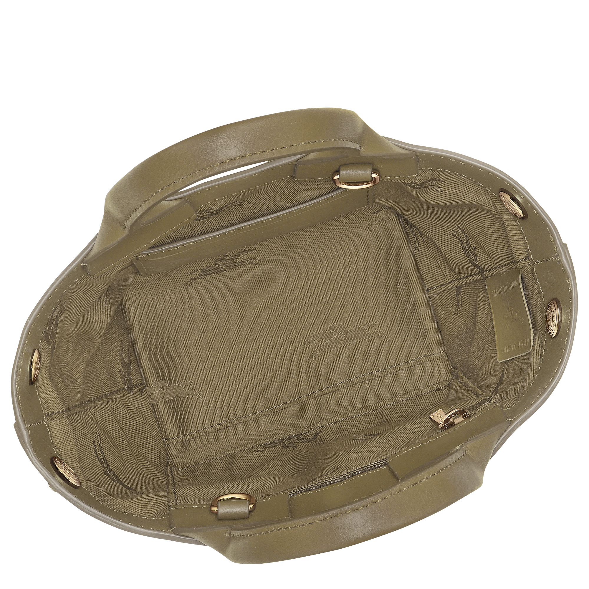 Le Roseau XS Handbag Olive - Leather - 6