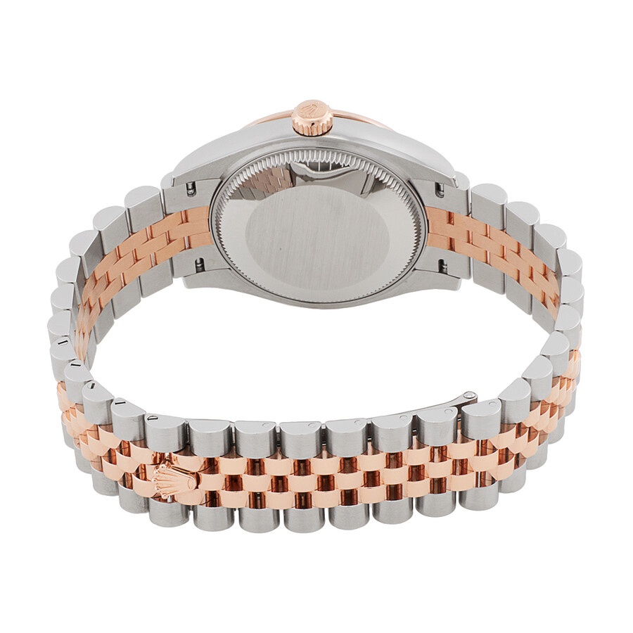 Rolex Datejust 31 Chocolate Roman Diamond Dial Automatic Ladies Steel and 18kt Everose Gold Jubilee  - 3