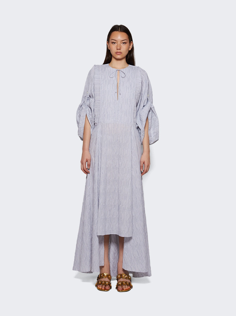 Paula's Ibiza Kaftan Blue And White - 2