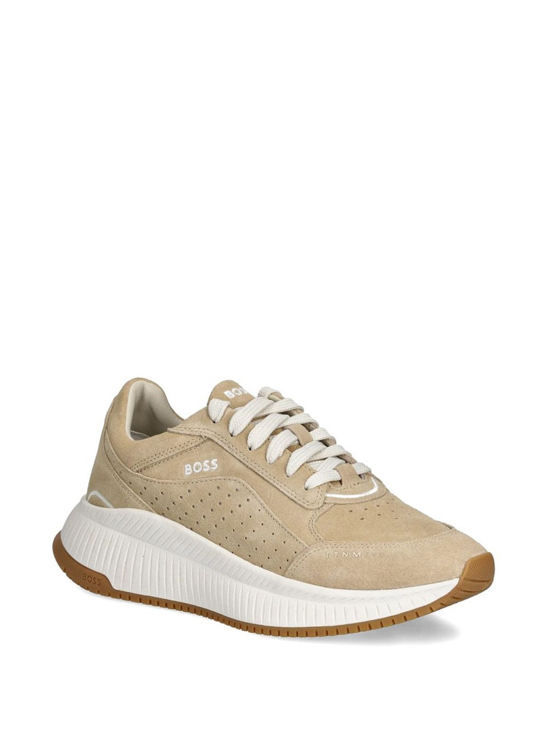 BOSS logo-print sneakers outlook
