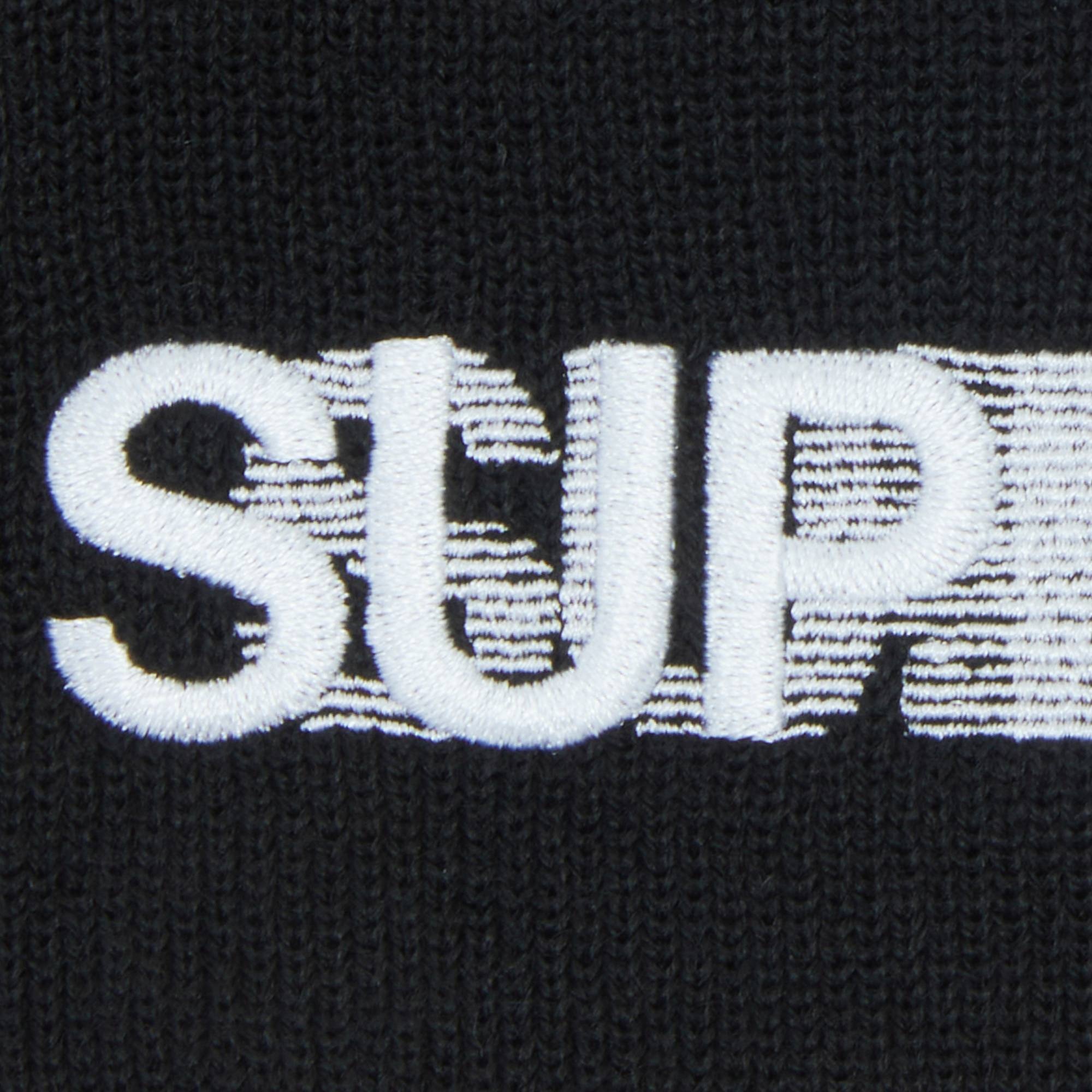 SUPREME Motion Logo Beanie Black Supreme New Era Box Logo Beanie