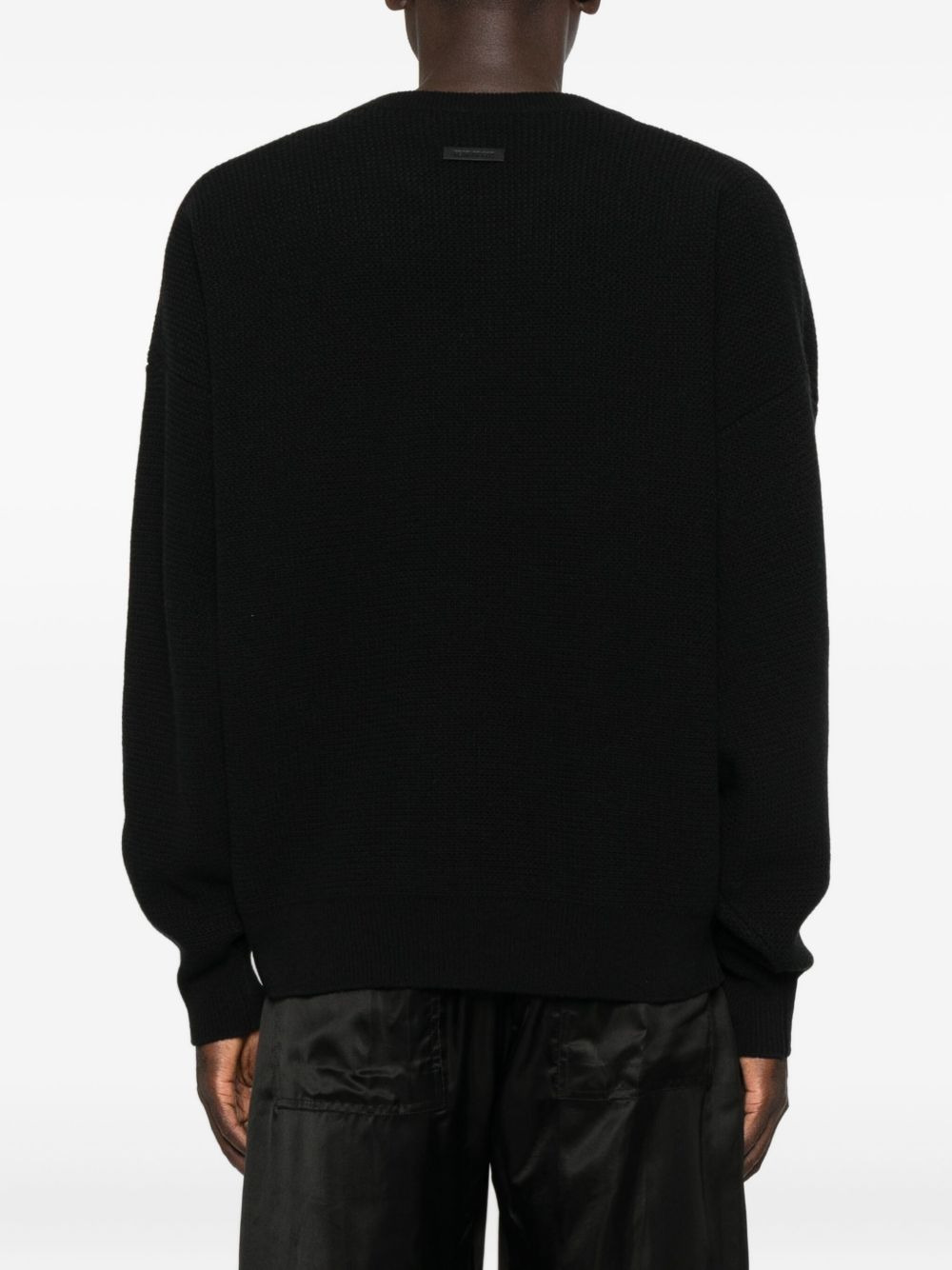 round-neck wool sweater - 4