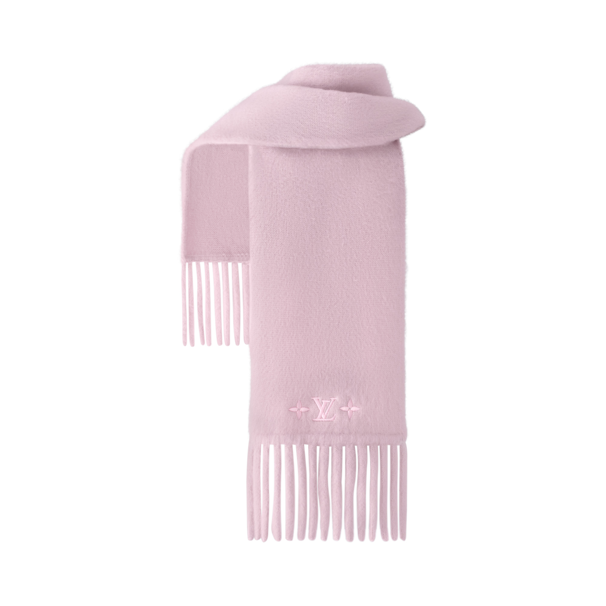 LV Fluffy Scarf - 2