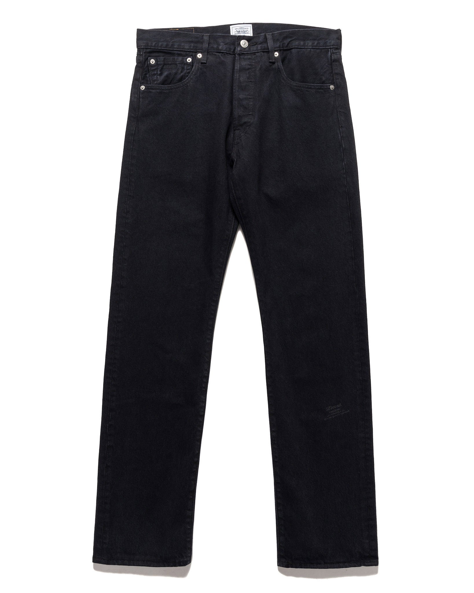 x JJJJound Jean 501 '93 Black Overdye - 1