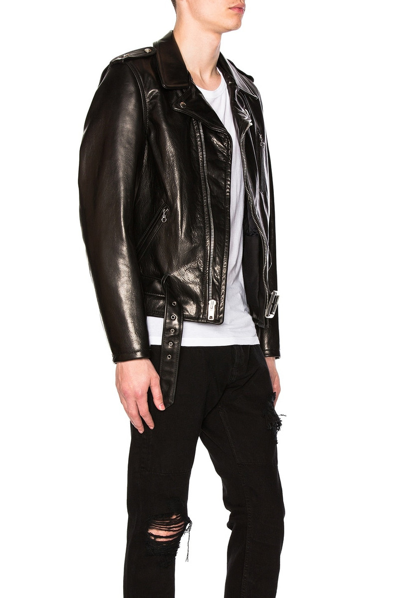 Schott Pebbled Moto Jacket outlook