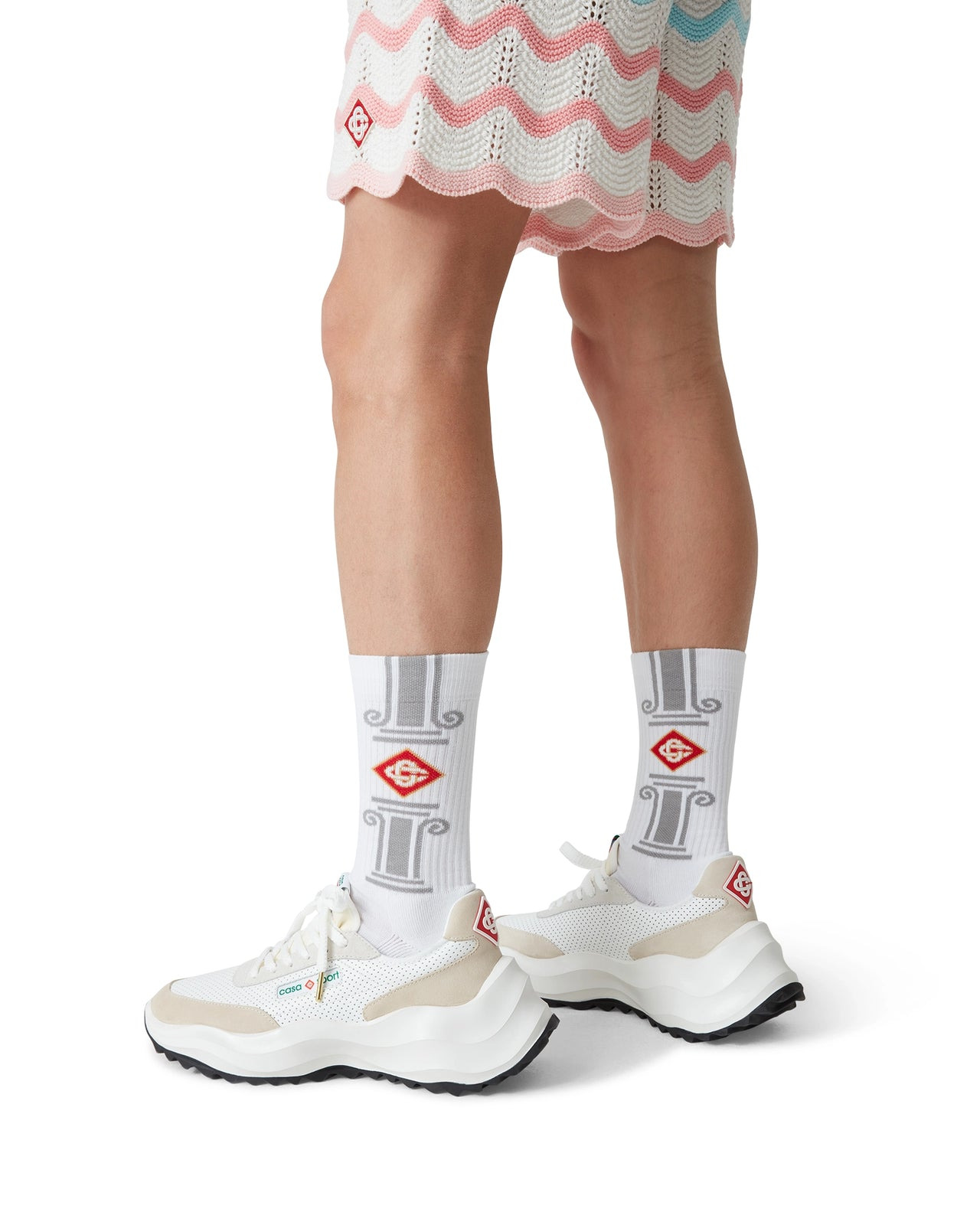 Mens Atlantis Off-White Sneaker - 4