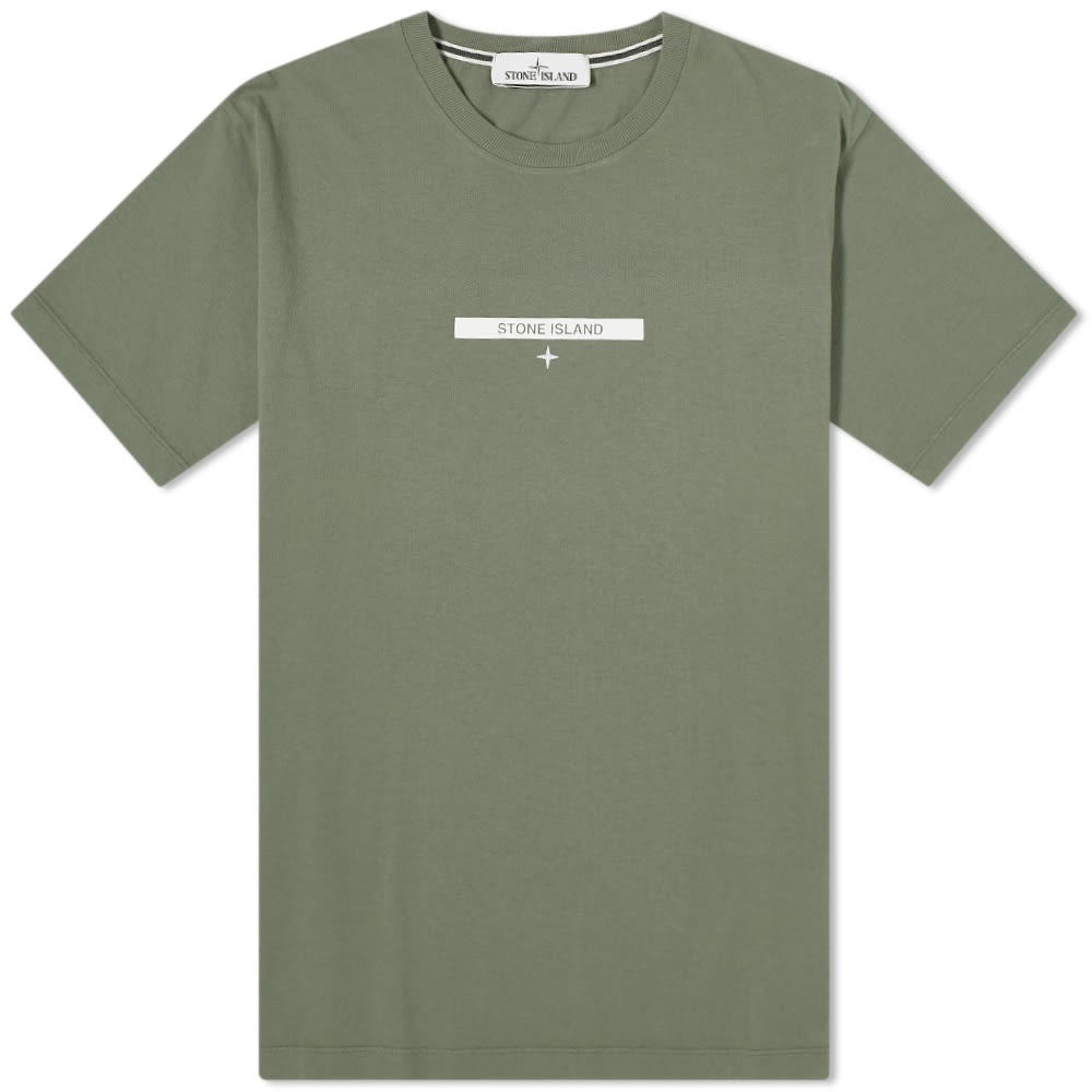 Stone Island Small Box Logo Tee - 1