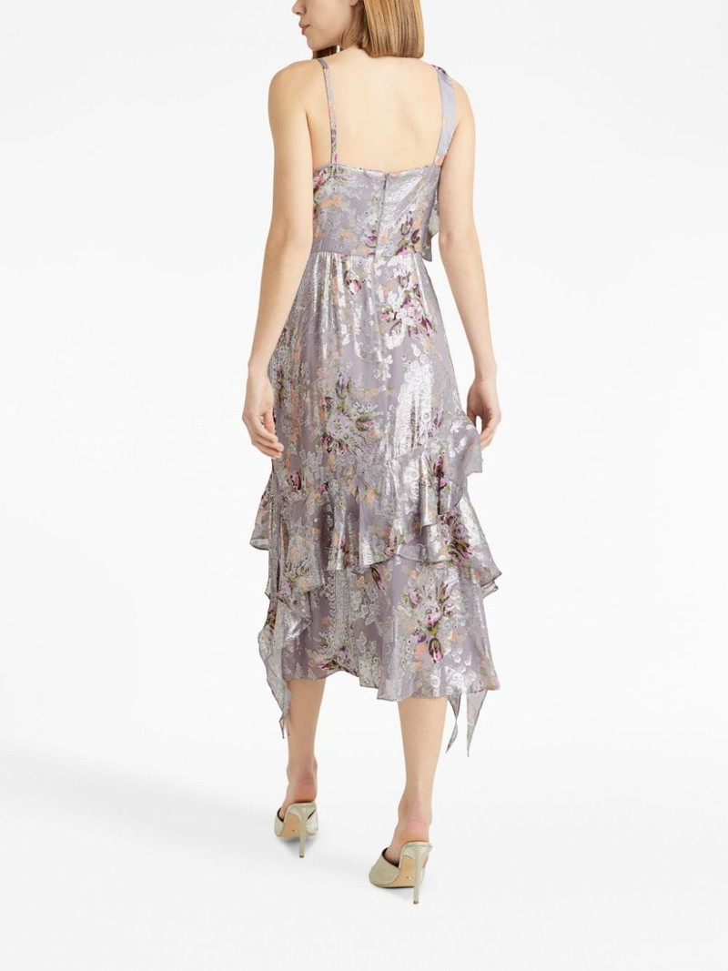 Trevor floral-print ruffled dress 3
