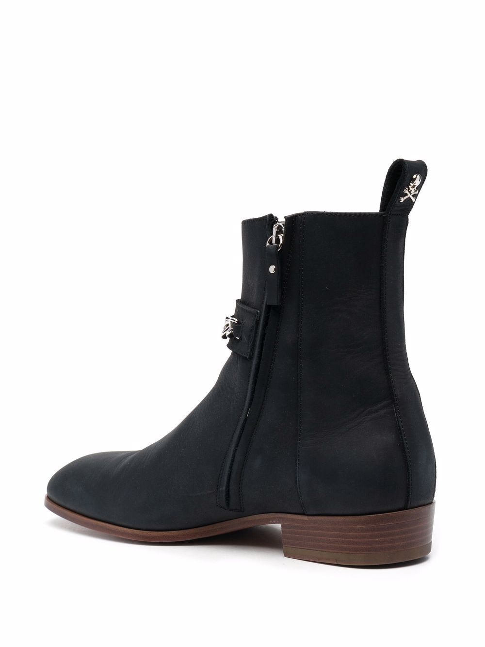 Nabuk leather ankle boots - 3