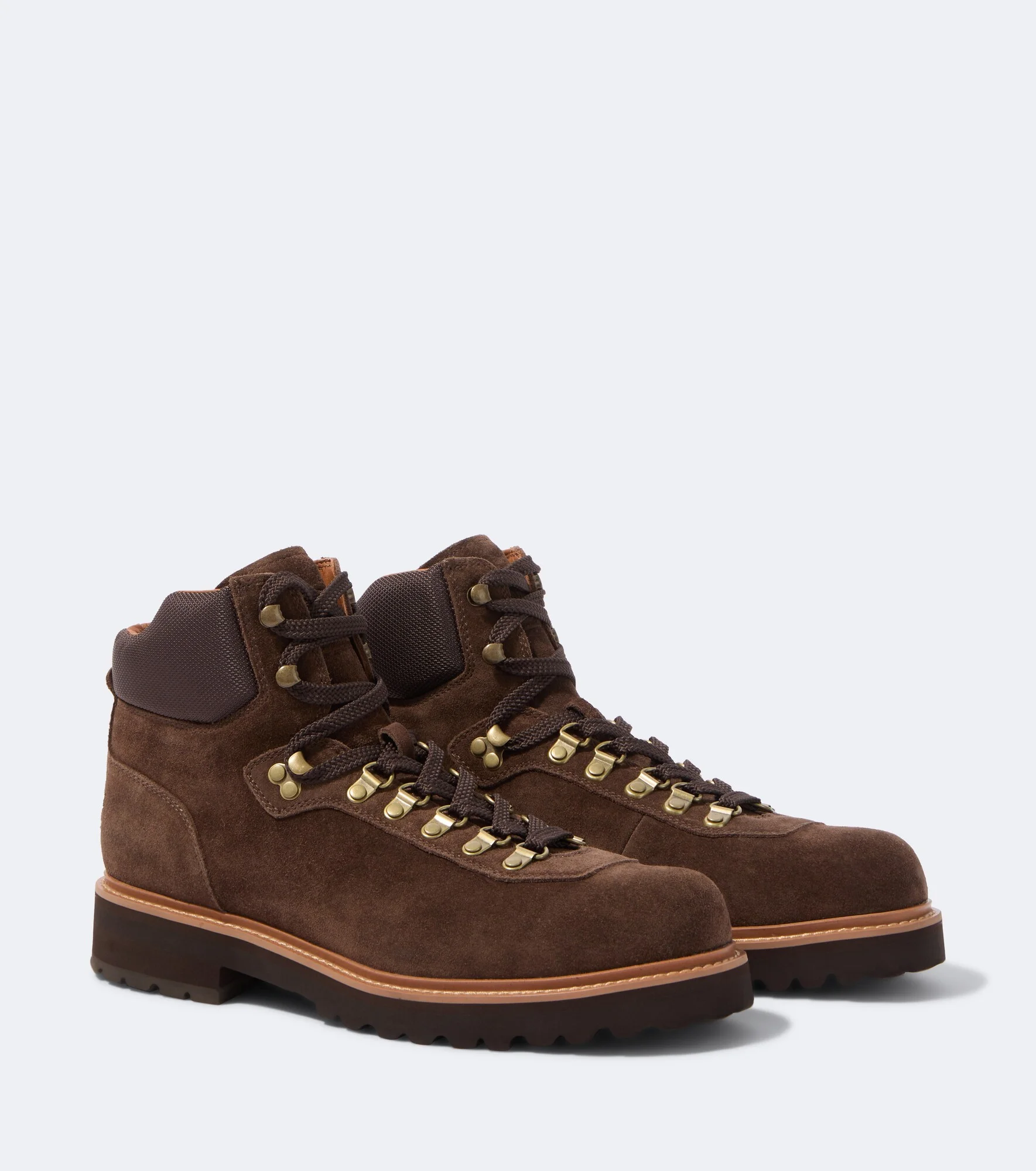 Suede lace-up boots - 1