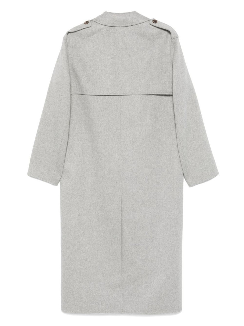 Theory mélange-effect coat outlook
